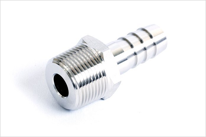 Hexagonal hose nipple (NPT)
