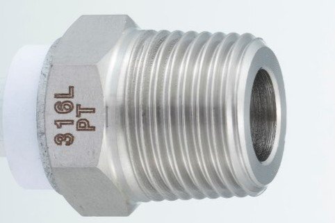 Bushing (PT x PT) Low-Pressure Type, 316L　